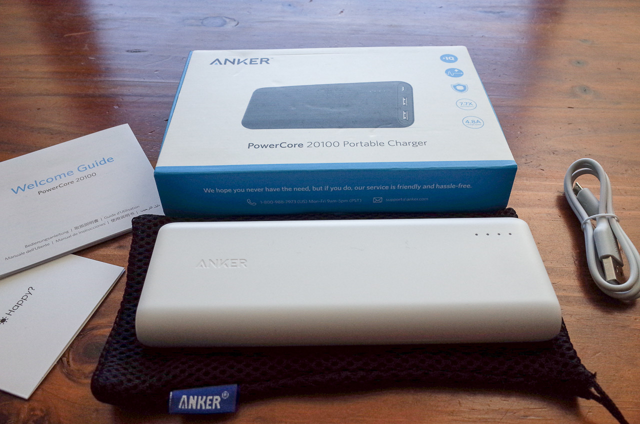 Anker PowerCore 20,100 mAh Power Bank